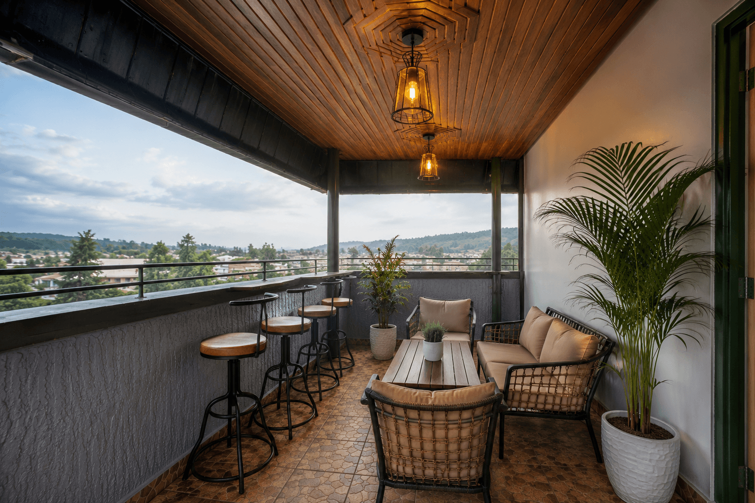 Apartment balcony