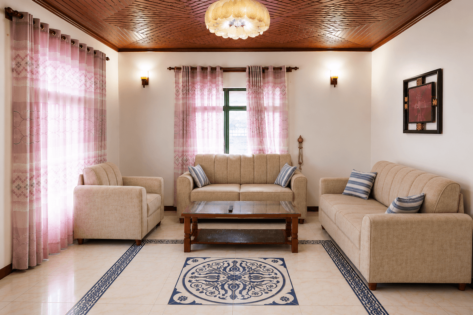 Spacious living area