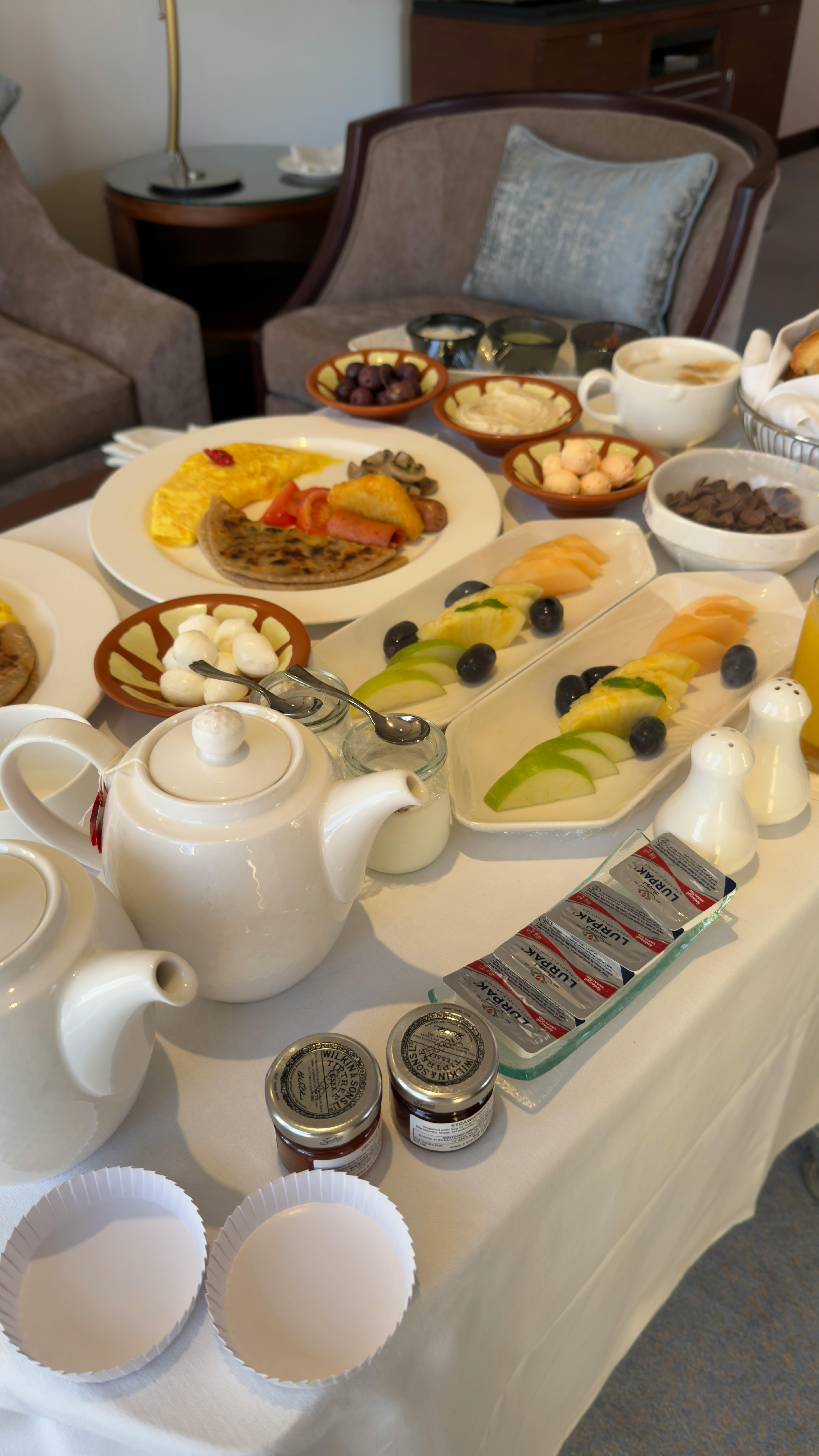 Fresh morning meals