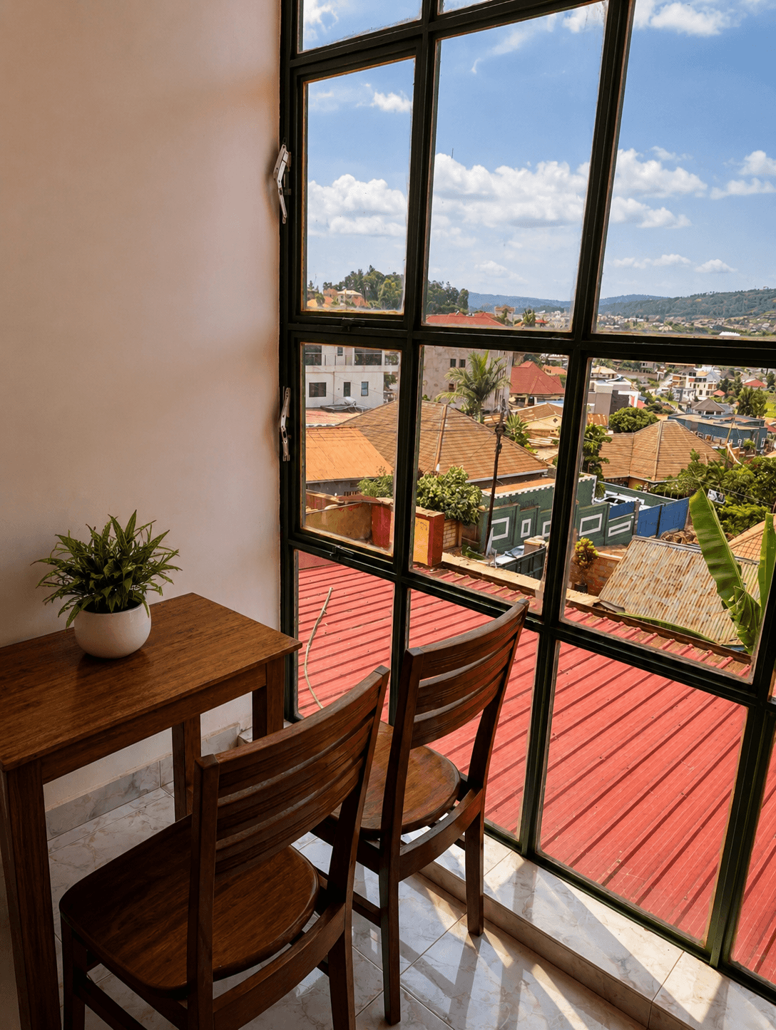 Private balcony views